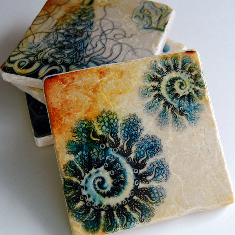 From The Sea Stone Coasters on Luulla